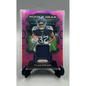 2023 NFL Panini Prizm Tyjae‎ Spears Rookie Gear Pink Prizm (RC) #RG-TS